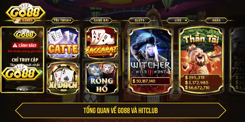 So Sánh Go88 Với Hitclub: Sân Chơi Nào Đáng Để Bet Thủ Chọn? Tổng quan về Go88 và Hitclub